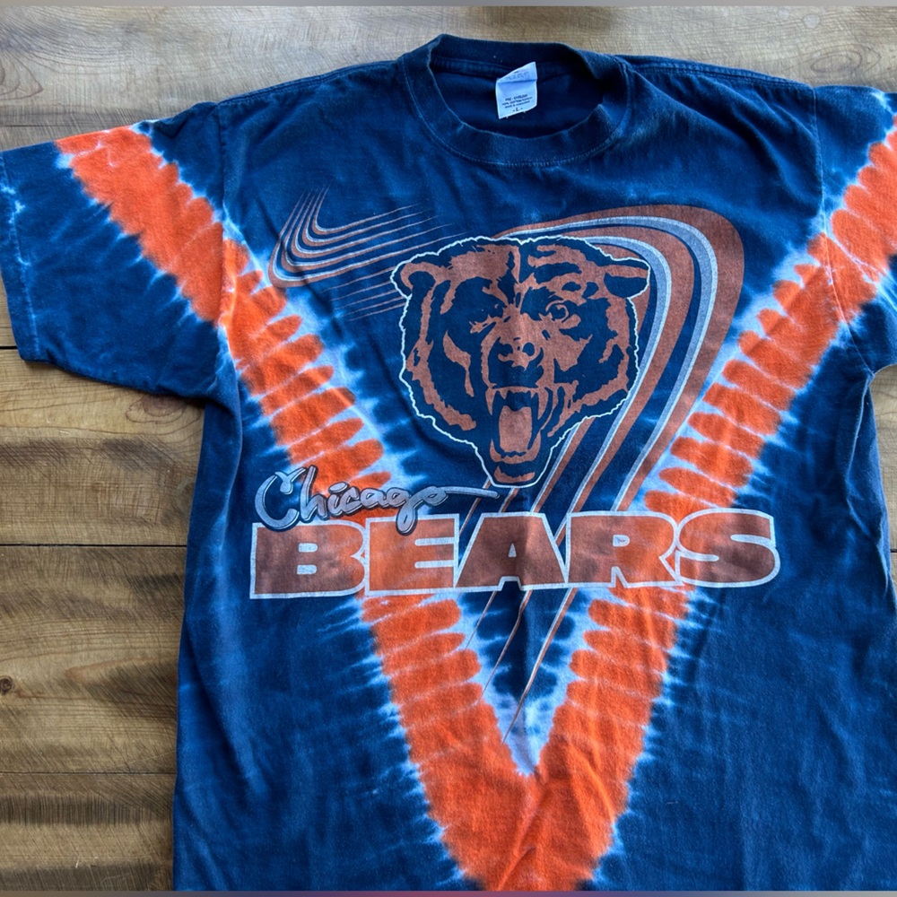 Amazing Condition Chicago Bears Tie-Dye Tee